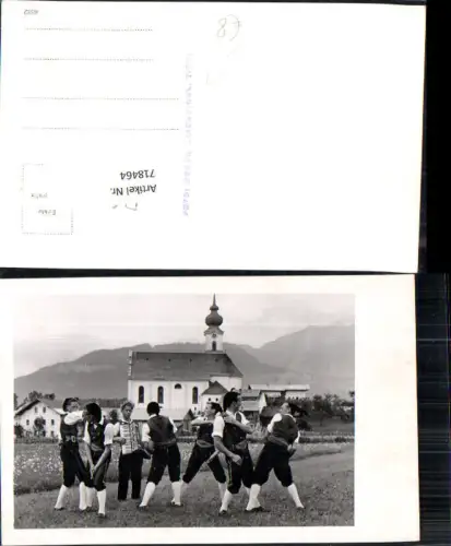 718464 Kirchbichl Tirol Trachten Tracht Ziehharmonika