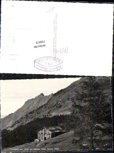 718473 Falkner W.H. bei Sölden Ötztal Tirol