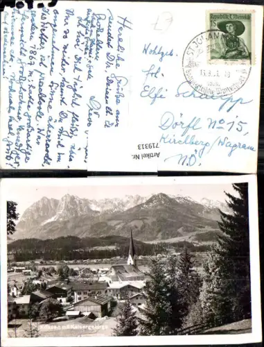 719313 Kössen m. Kaisergebirge