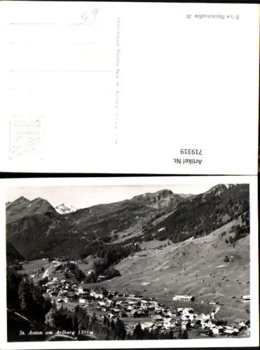 719319 Foto AK St Anton a. Arlberg Totale