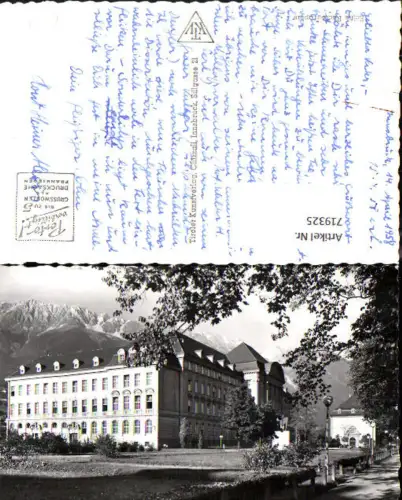 719325 Foto AK Innsbruck Neue Universität