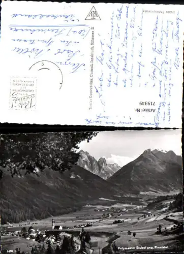 719349 Foto AK Fulpmes i. Stubai geg. Pinnistal