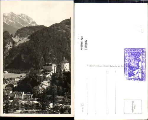 719406 Foto AK Kufstein m. Festung