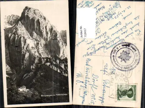 719417 Stripsenjoch m. Totenkirchl Kirchdorf i. Tirol