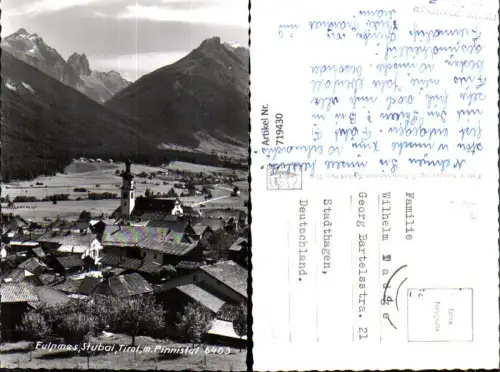 719430 Foto AK Fulpmes Stubaital Pinnistal