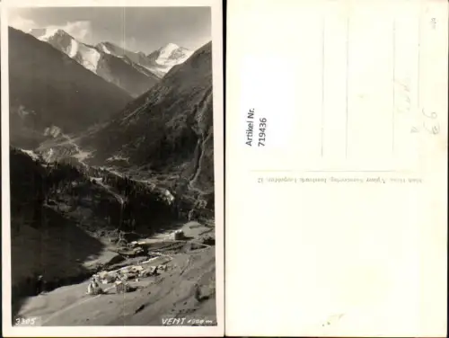 719436 Foto AK Vent Sölden Ansicht