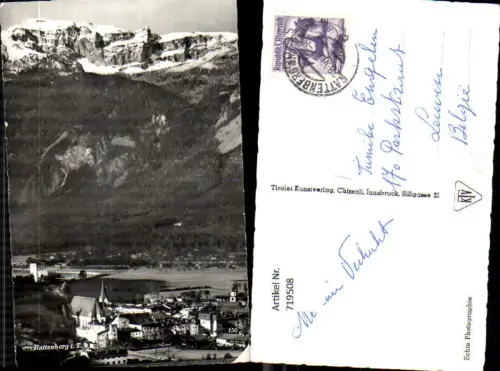 719508 Foto AK Rattenberg i. Tirol Ansicht m. Kirche