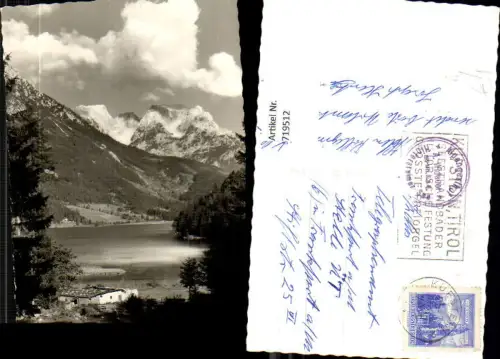 719512 Foto AK Hintersteiner See b. Kufstein m. Wildem Kaiser Tirol