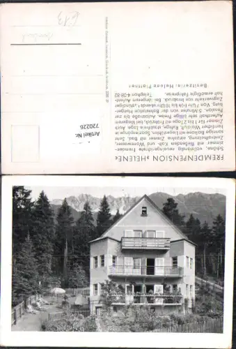 720226 Hungerburg Innsbruck Fremdenpension Helene