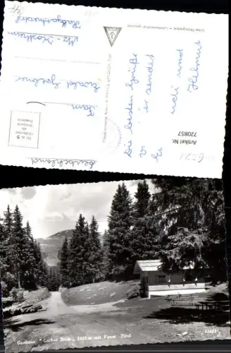720857 Foto AK Venet Landeck Imsterberg Tirol Gasthaus Gacher Blick Piller Höhe