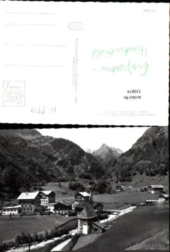 720874 Hinterbichl Osttirol geg. Groß-Schober Kirche Prägraten-Hinterbichl