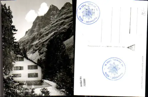 720888 Foto AK Ferwall Konstanzerhütte St Anton a. Arlberg