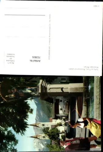 722835 Telfs Rosengasse gegen Mieminger Berge Innsbruck Bez. Innsbruck-Land