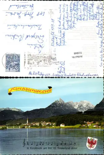 722848 Kirchbichl a. Inn Tirol Kirchbichler Lied Notenzeile