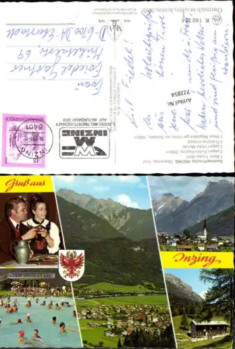 722854 Inzing Schwimmbad Neue Magdeburger Hütte Solstein Tiroler Rötl Bez. Innsbruck-Land