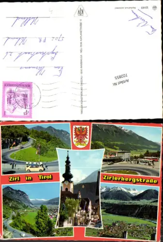 722855 Zirl in Tirol Zirlerbergstraße Bez. Innsbruck-Land Bus