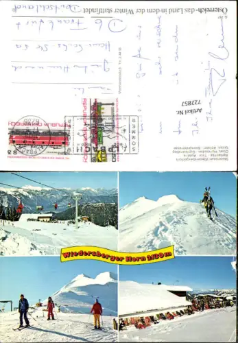 722857 Alpbachtal Skizentrum Alpbach Wiedersberger Horn Wintersport Bez. Kufstein
