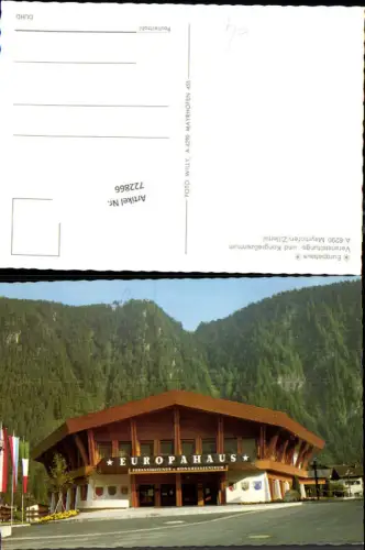 722866 Mayrhofen Europahaus Bez. Schwaz