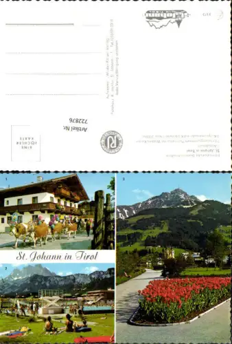 722876 St. Johann in Tirol Almabtritt Wilder Kaiser St. Johann in Tirol Bez. Kitzbühel