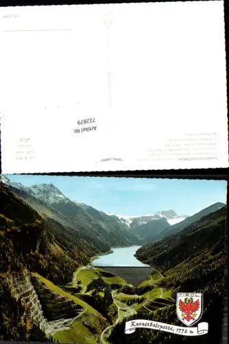 722879 Kaunertalkraftwerk Alpen Talsperre Prutz Bez. Imst
