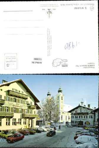 722880 St. Johann in Tirol Wintersportplatz Hauptplatz Bez. Kitzbühel