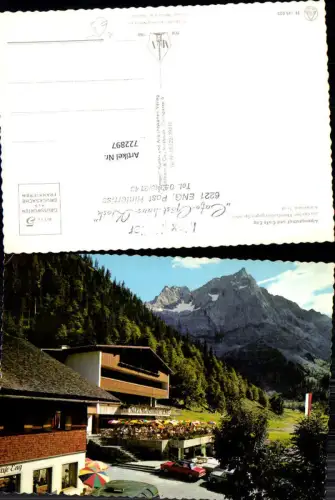 722897 Großes Ahornboden Alpengasthof und Cafe Eng Hinterriß Tirol