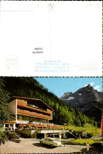 722909 Hinterriss Hinterriß Alpengasthof Eng Ahornboden Bez. Schwaz