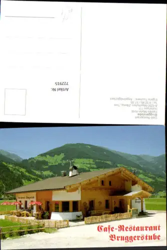 722915 Mayrhofen Café-Restaurant Bruggerstube Mayrhofen Bez. Schwaz
