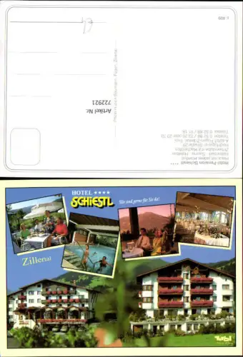 722921 Fügen Zillertal Hotel Pension Schiestl Bez. Schwaz