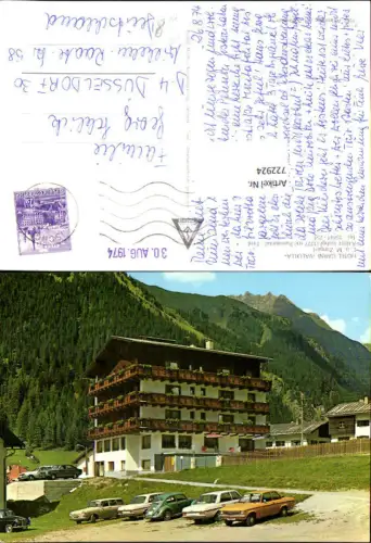 722924 Ischgl Paznauntal Hotel Garni Valülla VW Käfer