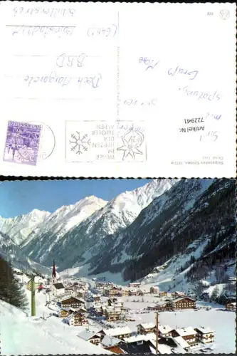 722941 Sölden Skiparadies Sölden Bez. Imst