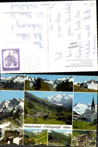 722957 Obergurgl Gletscherpanorama Hohe Mut Bergstation Sesselbahn