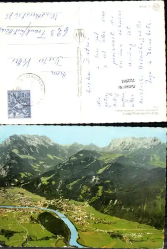 722961 Kufstein Zahmer Kaiser Kufstein Blick vom Pendling Bez. Kufstein