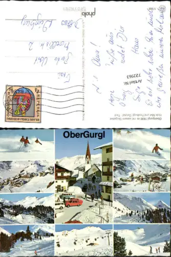 722963 Obergurgl Skigebiet Ötztal Bez. Imst VW Bus Bully