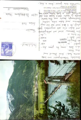 722971 Stams Hängebrücke Birkkogel Gemeinde Stams Bez. Imst
