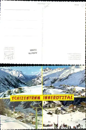 722984 Obergurgl Hochgurgl Sölden Hochsölden Bez. Imst