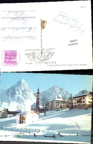 722991 Lermoos geg. Zugspitze Gemeinde Lermoos Bez. Reutte
