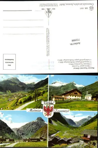 722998 Matrei i. Osttirol Matreier Tauerntal Osttirol