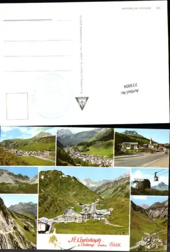 723004 Mehrbild AK St Christoph St Anton a. Arlberg Tirol