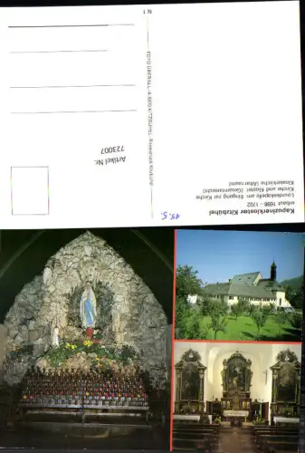 723007 Kitzbühel Kapuzinerkloster Kirche Bez. Kitzbühel