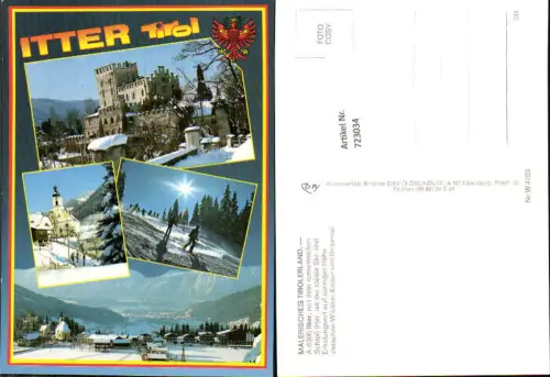 723034 Itter Schloss Itter Itter Bez. Kitzbühel