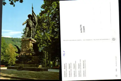 723044 Innsbruck Bergisel Andreas-Hofer-Denkmal Innsbruck-Stadt Bez. Innsbruck-Stadt