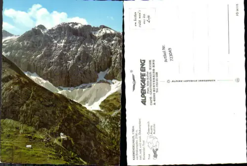 723049 Hinterriss Hinterriß Karwendelhaus Karwendel Bez. Schwaz