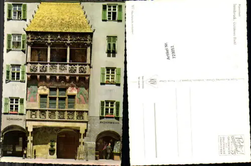 723051 Innsbruck Goldenes Dachl