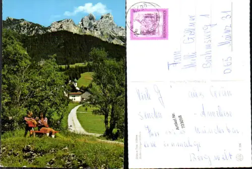 723058 Grän in Tirol Rotflüh Gimpel Bergwelt Innsbruck-Land