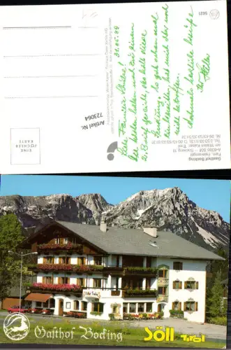723064 Söll Gasthof Bocking Söll Bez. Kufstein
