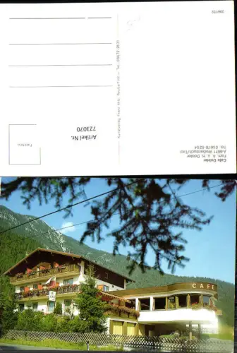 723070 Weißenbach in Tirol Cafe Dobler Gemeinde Weißenbach Bez. Reutte