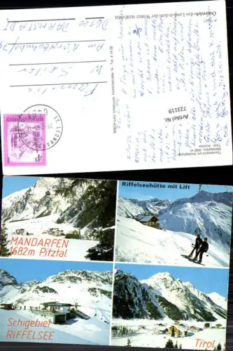 723119 Mandarfen Tourenzentrum Innerpitztal Bezirk Imst St Leonhard im Pitztal