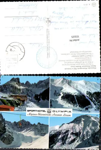 723125 Innsbruck Alpines Skizentrum Axamer Lizum Bez. Innsbruck