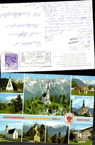 723145 Mieming Obsteig Neue Kreuzkapelle Wallfahrtskirche Maria Locherboden Mieming Bez. Imst